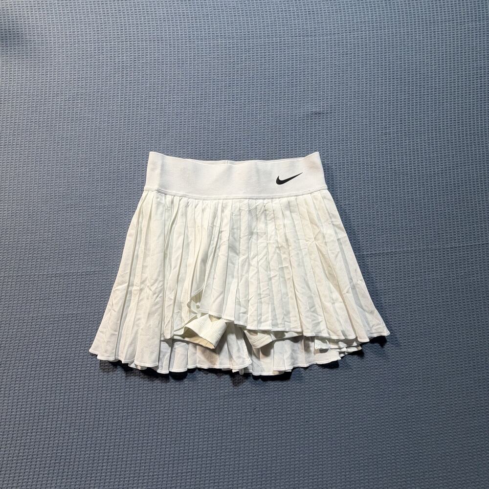Nike DRI-FIT Tennis Skort  Women Sz XS White Brand New